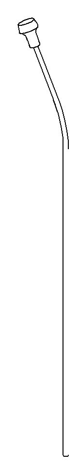 Kohler Genuine Parts LIFT ROD Assembly - Polished Chrome