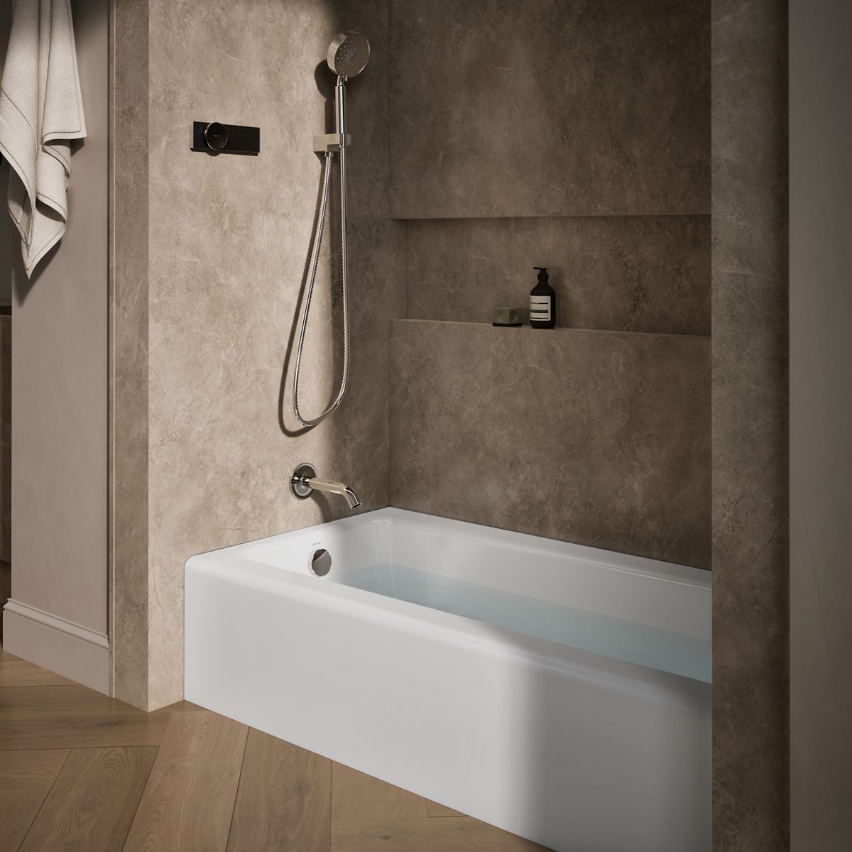 Products in use in close room view