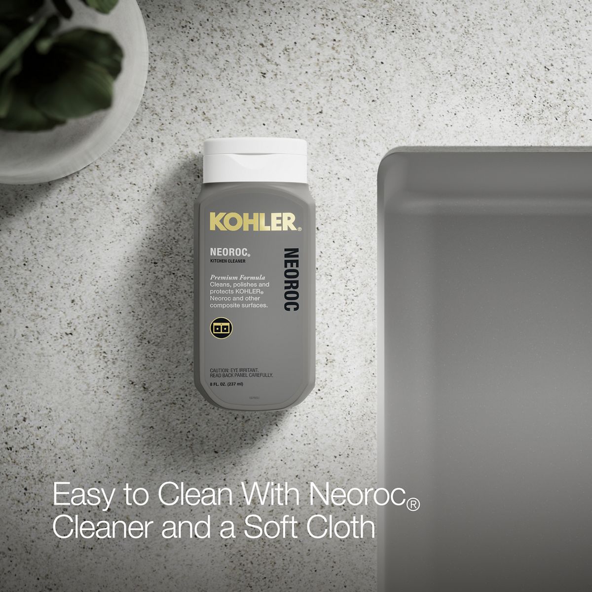 KOHLER | K-RH8437-1 | Kennon Neoroc Single-Bowl Kitchen Sink