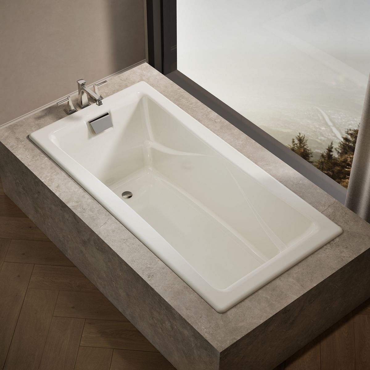 Products in use in close room view