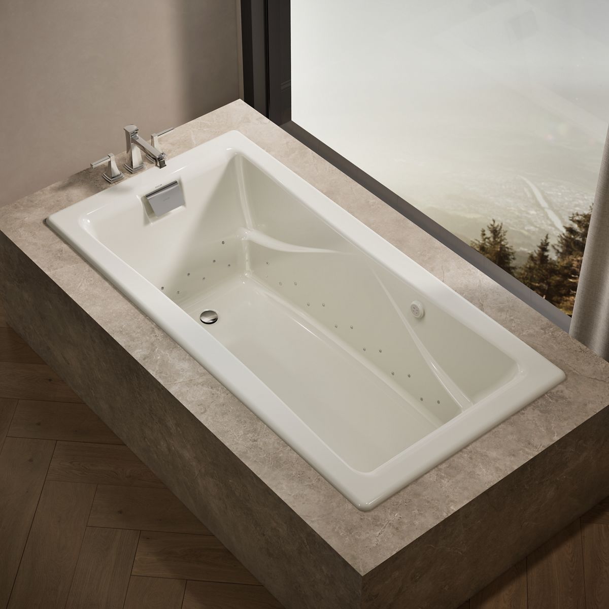 Products in use in close room view