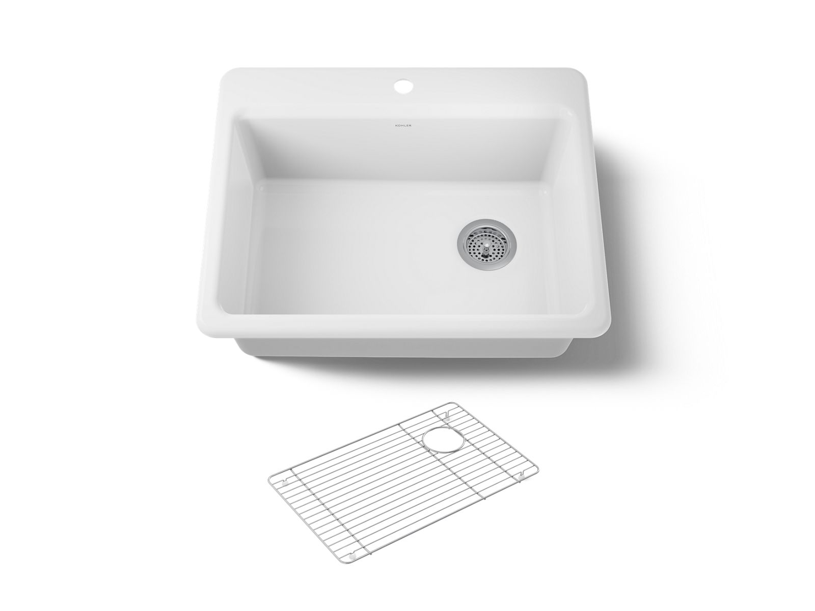 Riverby 27" top-mount single-bowl kitchen sink
