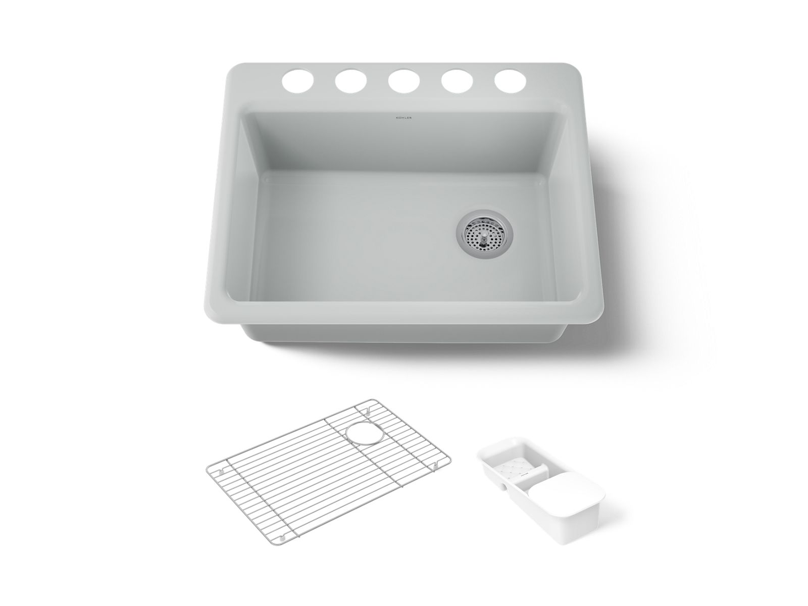 Riverby 27" undermount single-bowl workstation kitchen sink