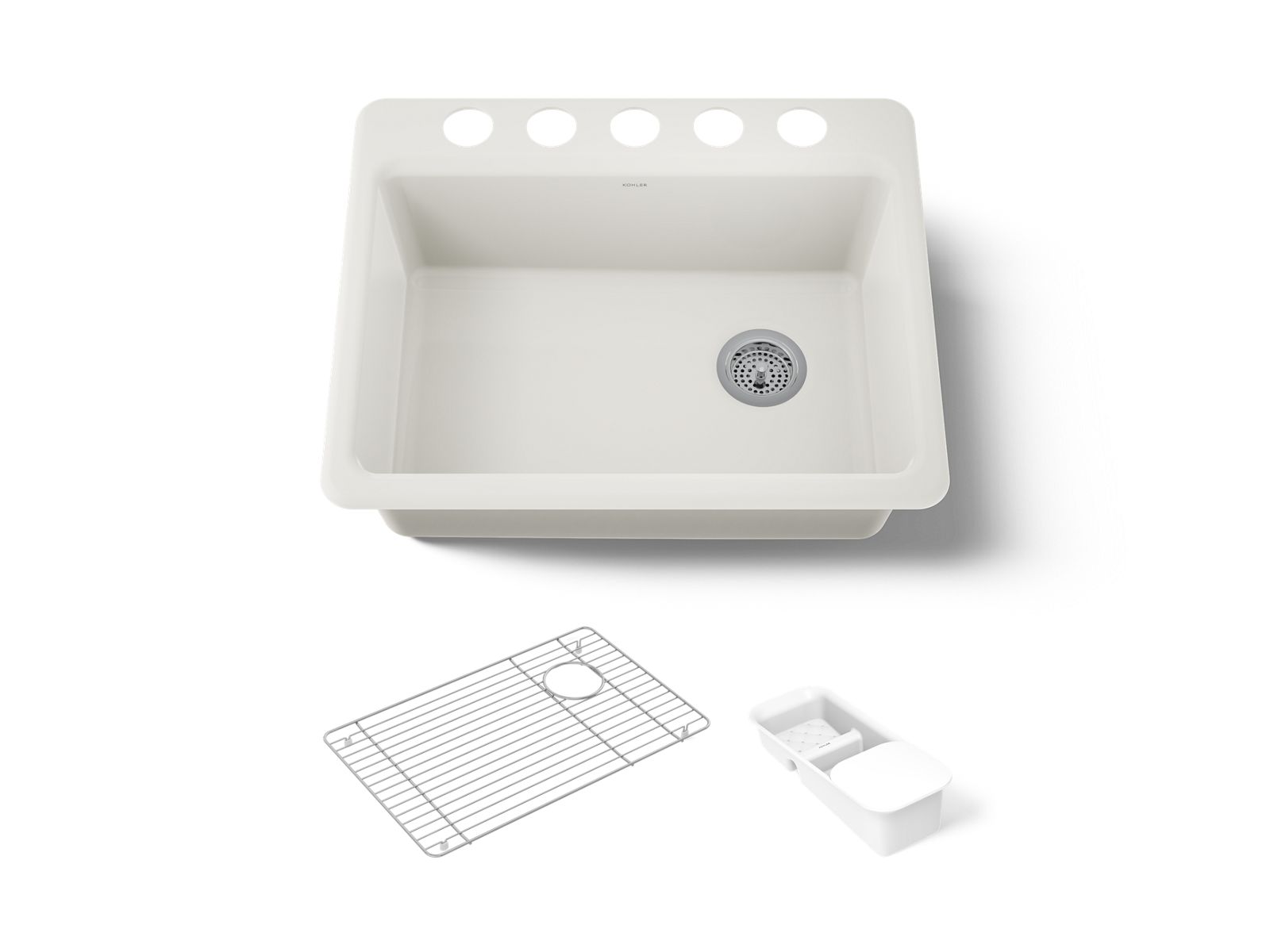 Riverby 27" undermount single-bowl workstation kitchen sink