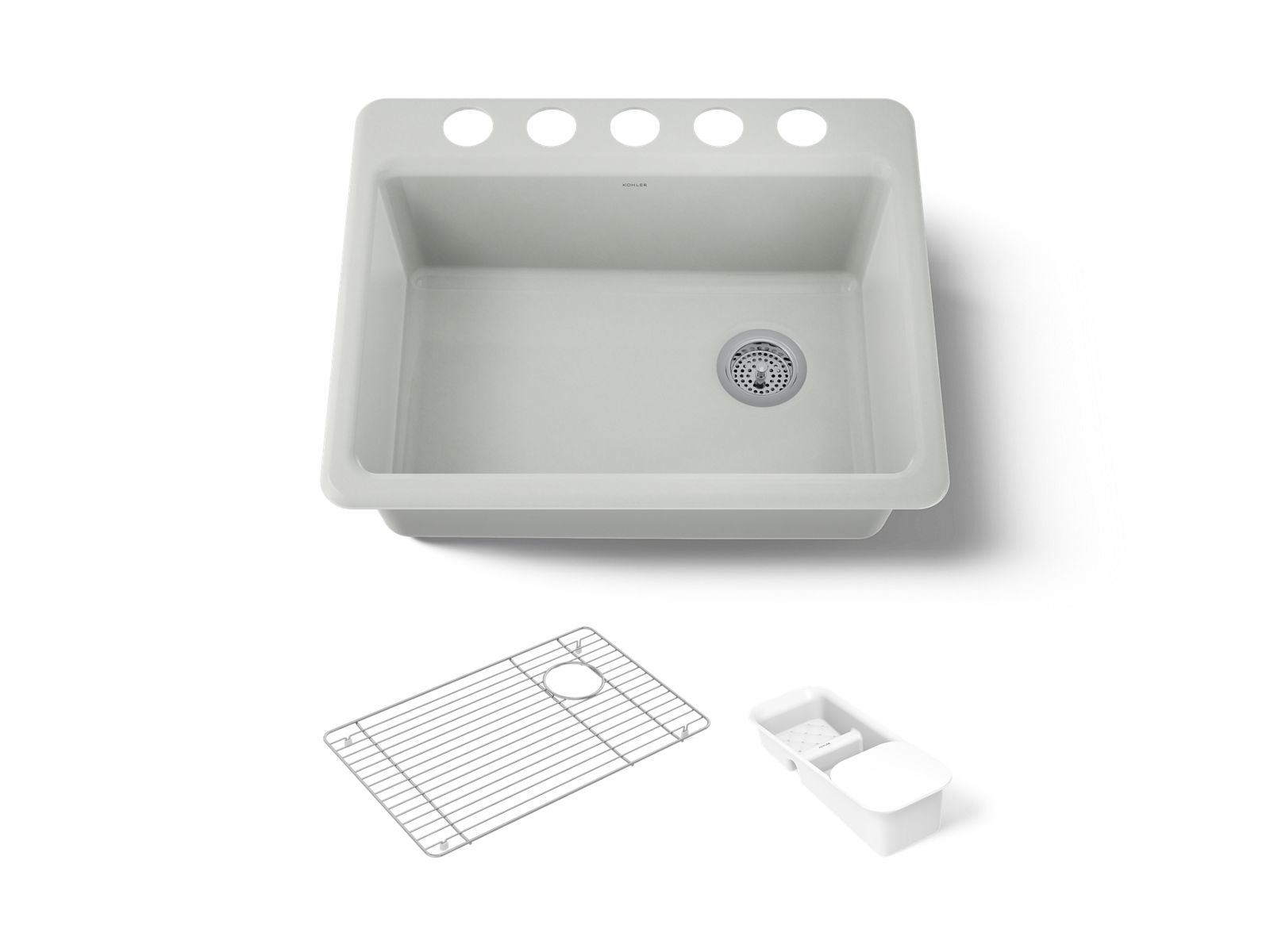 Riverby 27" undermount single-bowl workstation kitchen sink