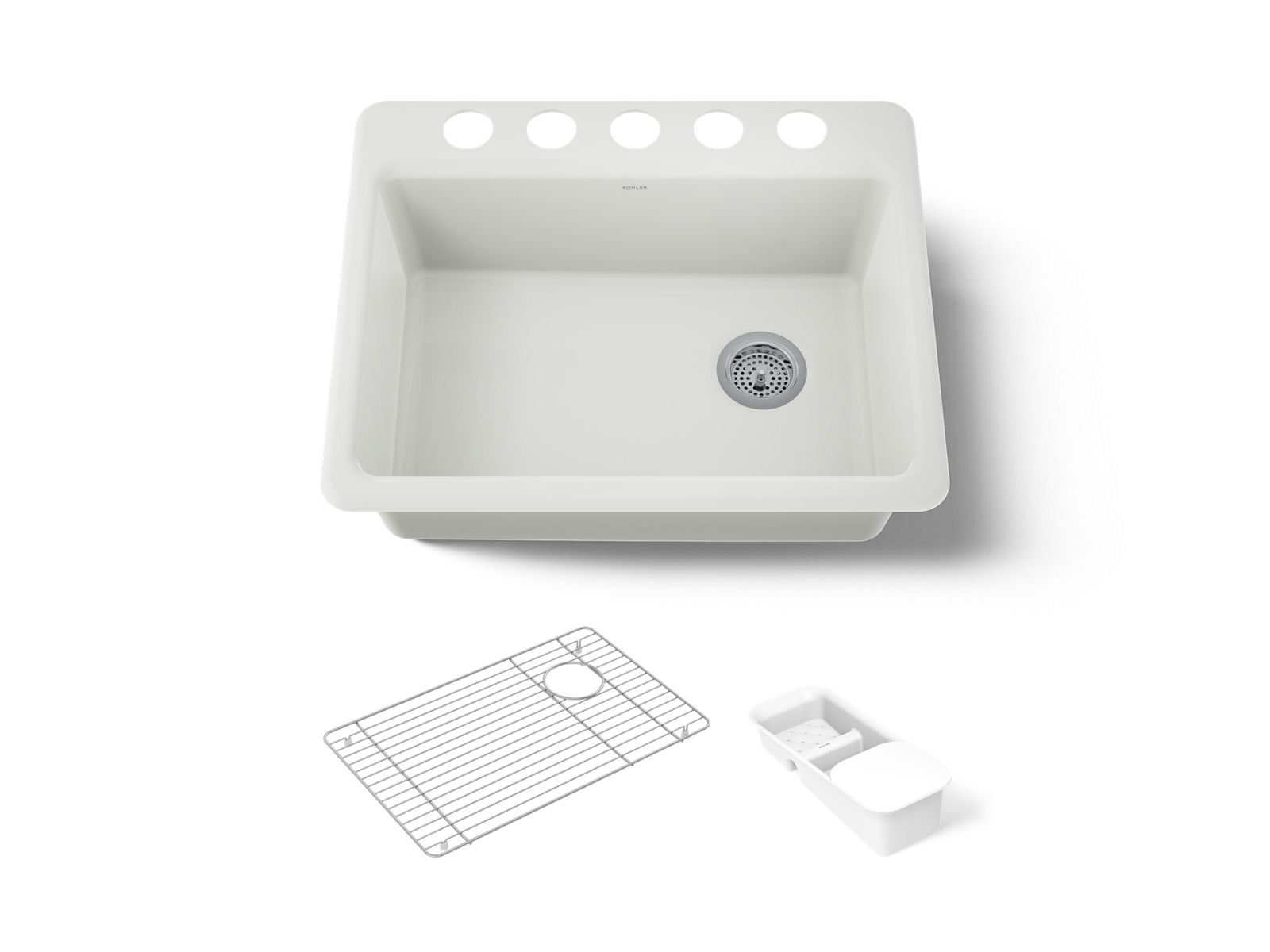 Riverby 27" undermount single-bowl workstation kitchen sink