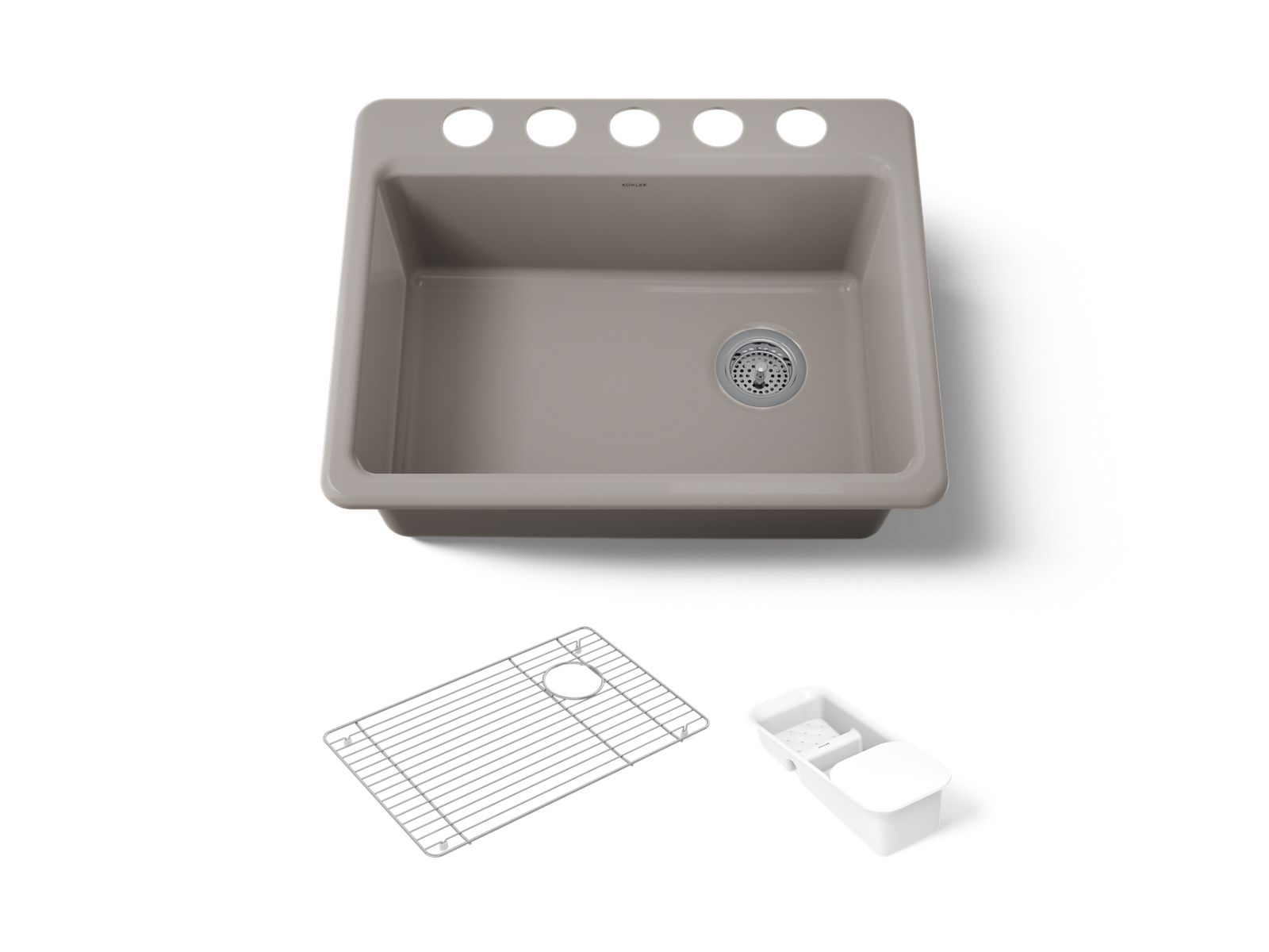Riverby 27" undermount single-bowl workstation kitchen sink