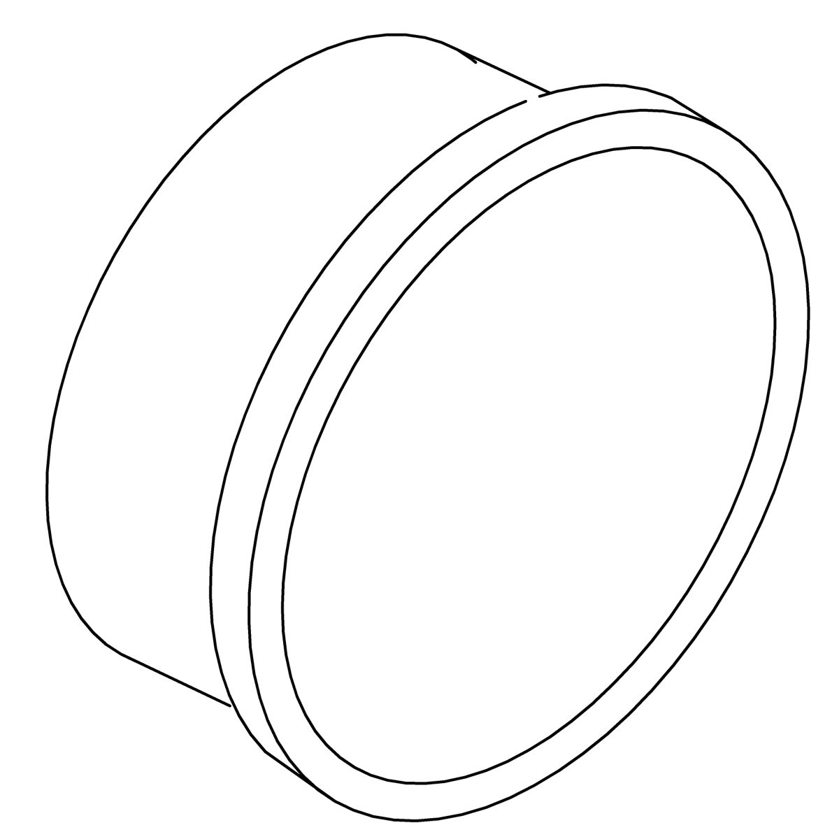 Kohler Genuine Parts Collar - Matte Black