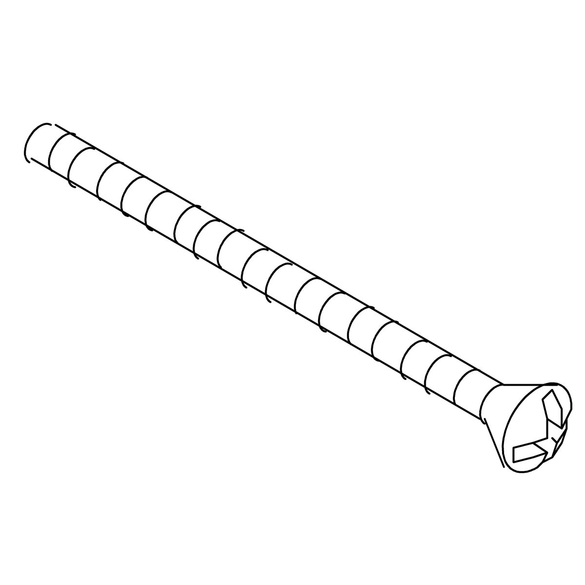 Kohler Genuine Parts Screw 10-24 X 2.63 - Vibrant Brushed Nickel
