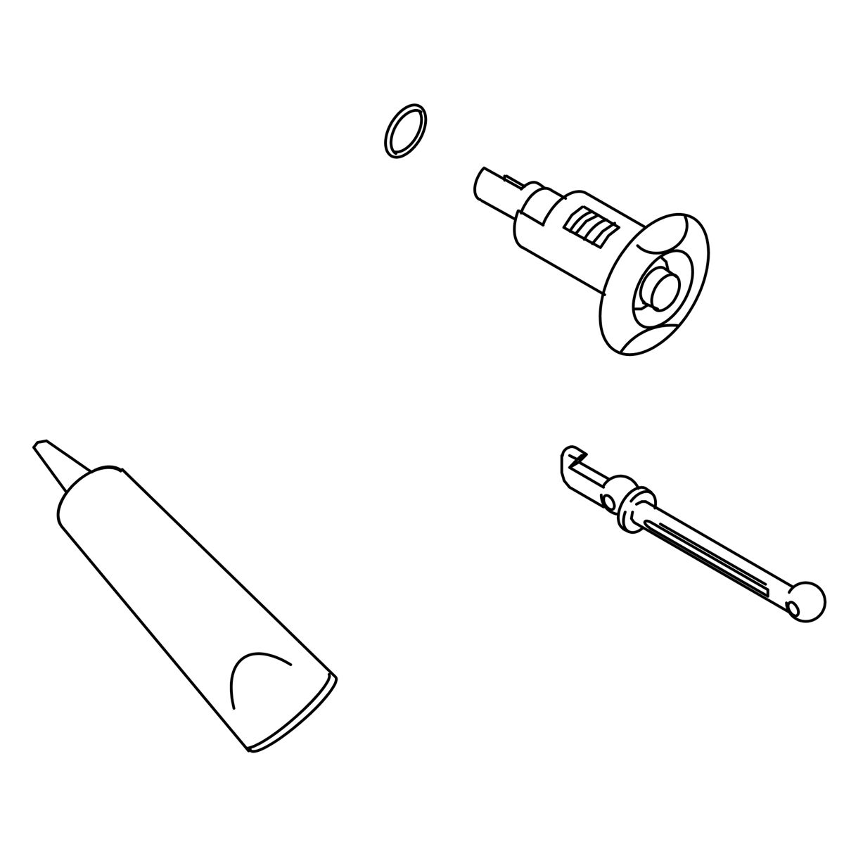 Kohler Genuine Parts TRIM RING KIT - French Gold