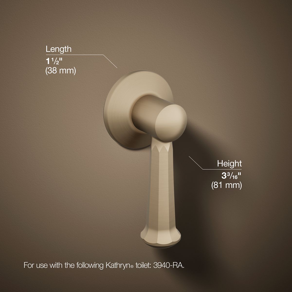 KOHLER | K-9131 | Kathryn Trip Lever