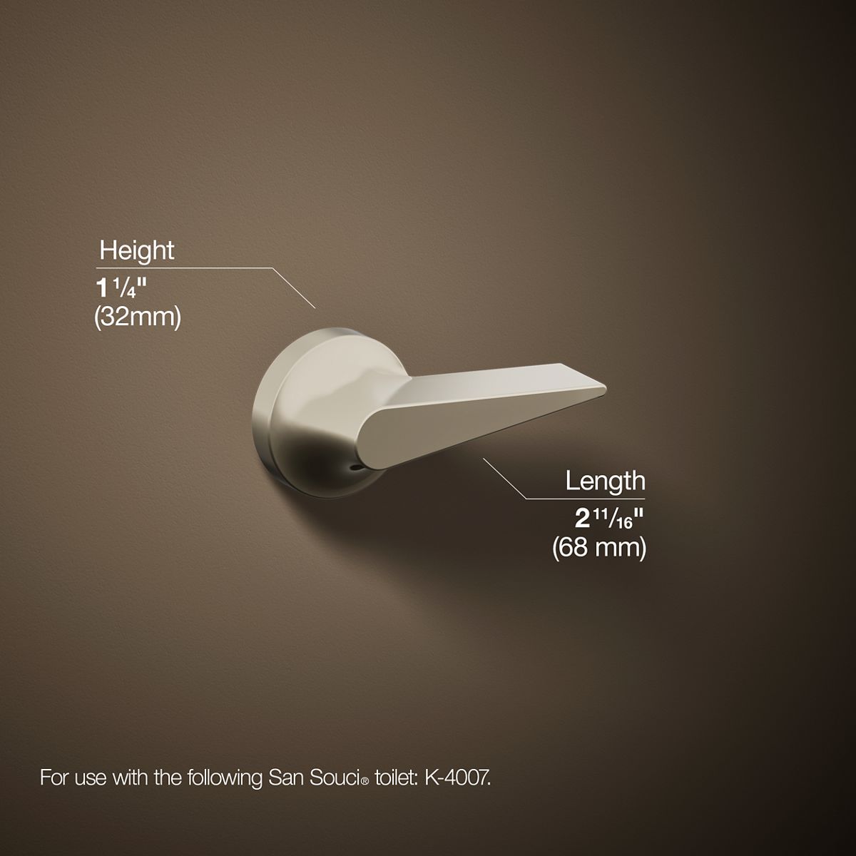 KOHLER | K-9176 | San Souci Trip Lever for K-4007