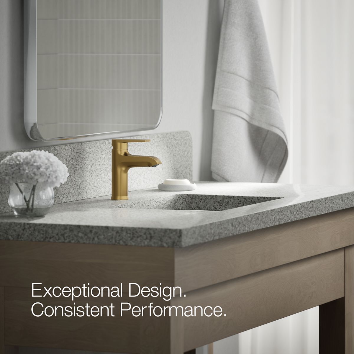 Hint Single-Handle Bathroom Sink Faucet | K-37891-4 | KOHLER