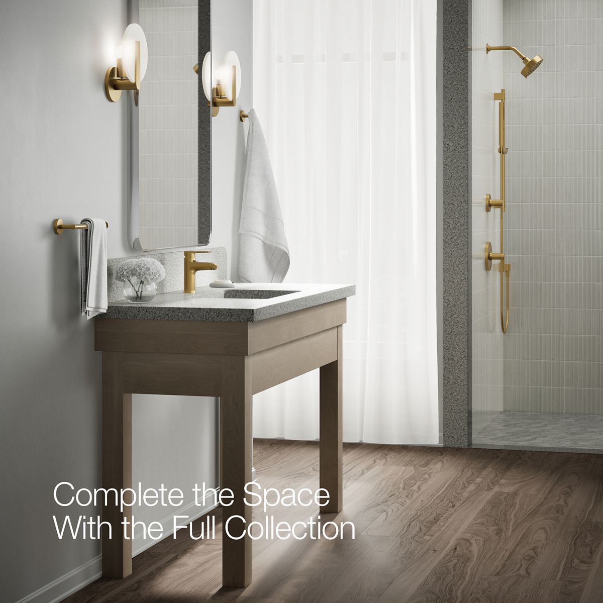 Hint Single-Handle Bathroom Sink Faucet | K-97060-4 | KOHLER