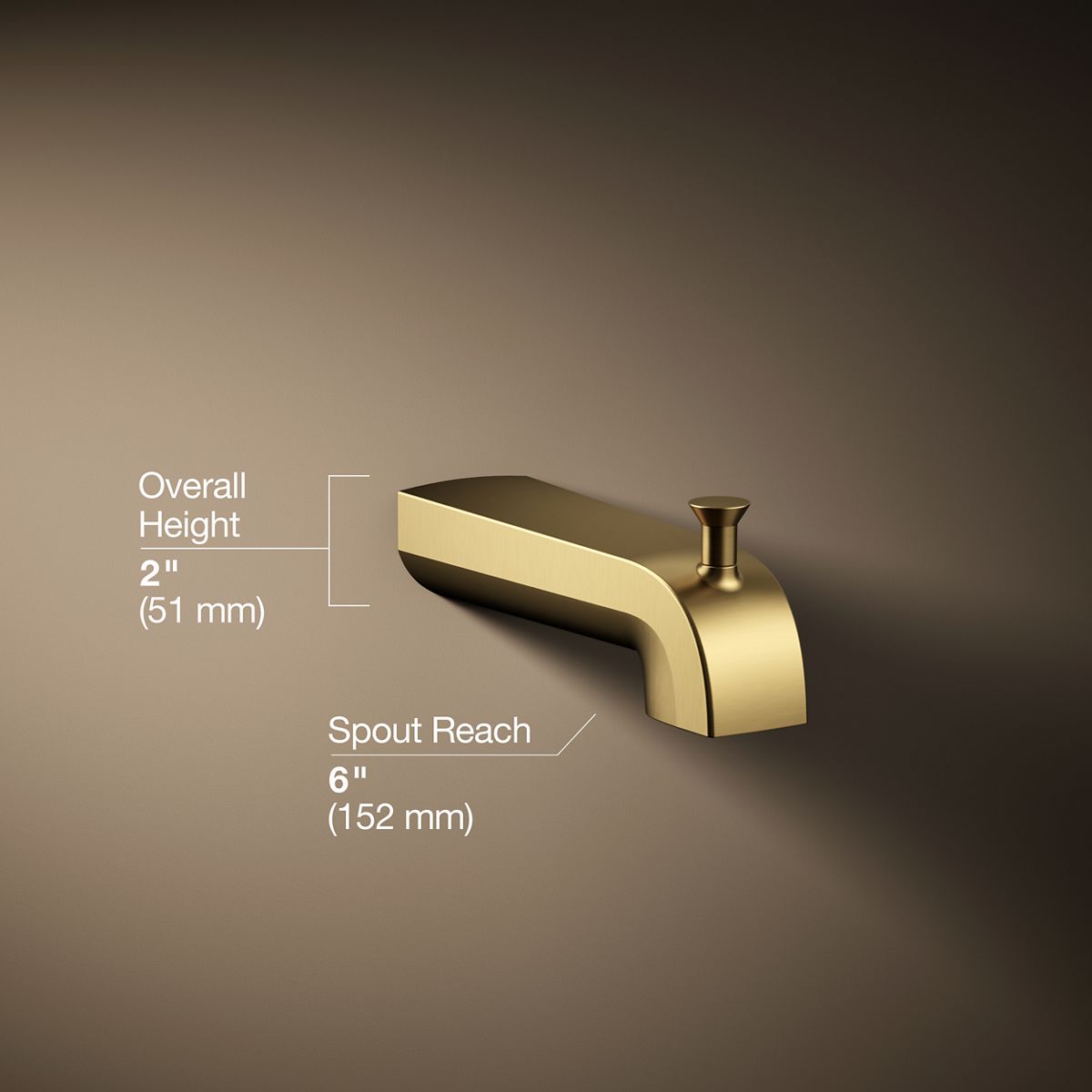 3/4 view of product with dimensions