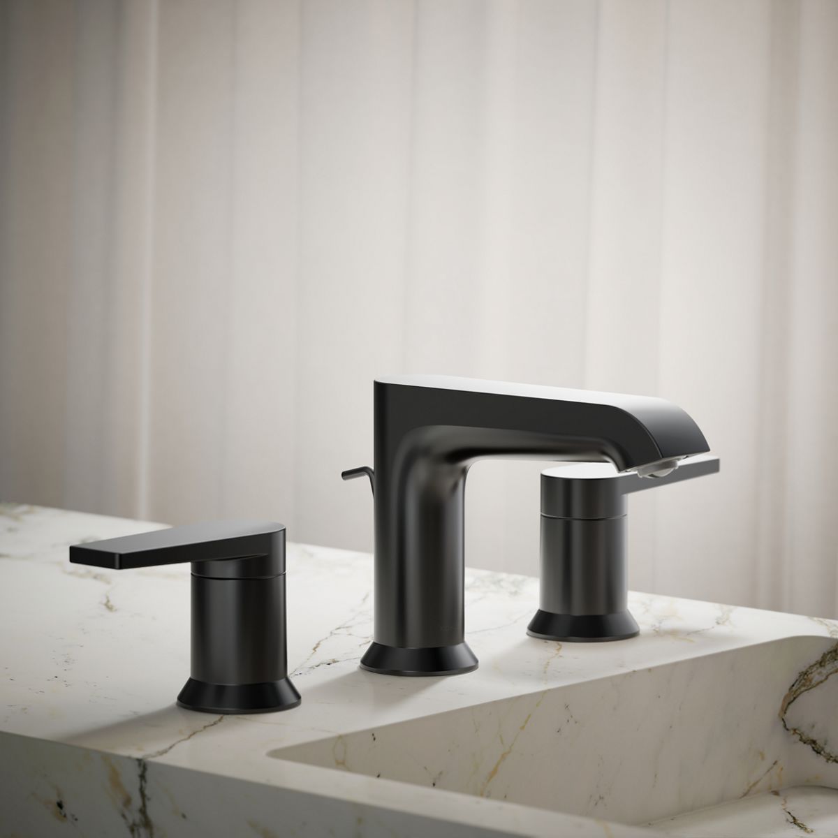 Hint Widespread Bathroom Sink Faucet | K-97093-4 | KOHLER