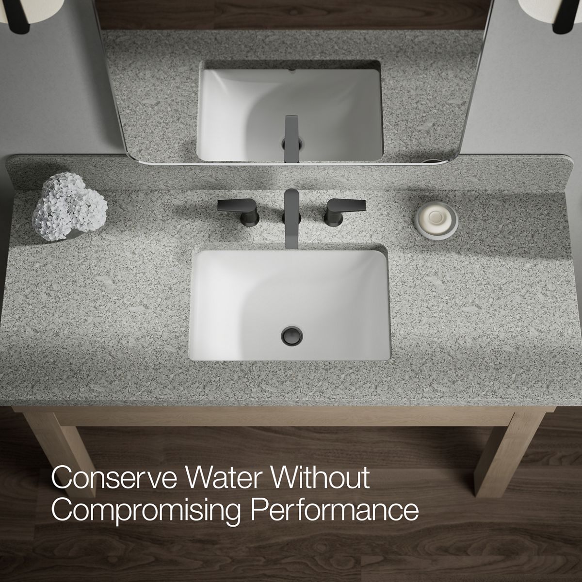 Hint Widespread Bathroom Sink Faucet | K-97093-4 | KOHLER