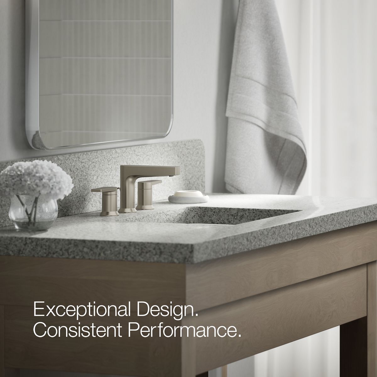 KOHLER | K-97100-4 | Taut Widespread Faucet