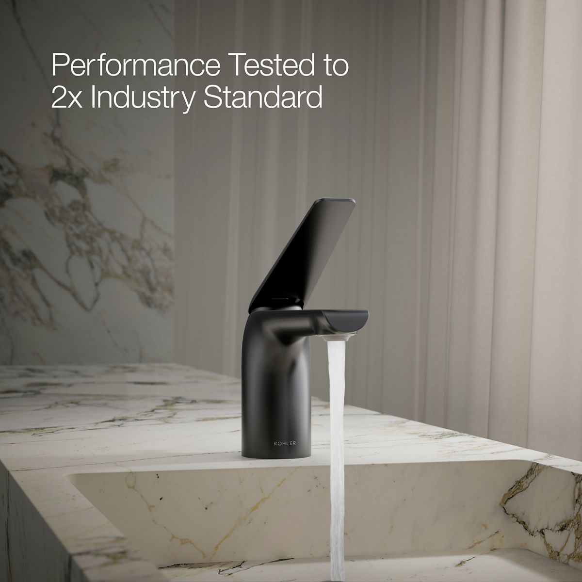 リコページ Avid Single-Handle Bathroom Sink Faucet, 0.5 gpm | K-97345-4N | KOHLER