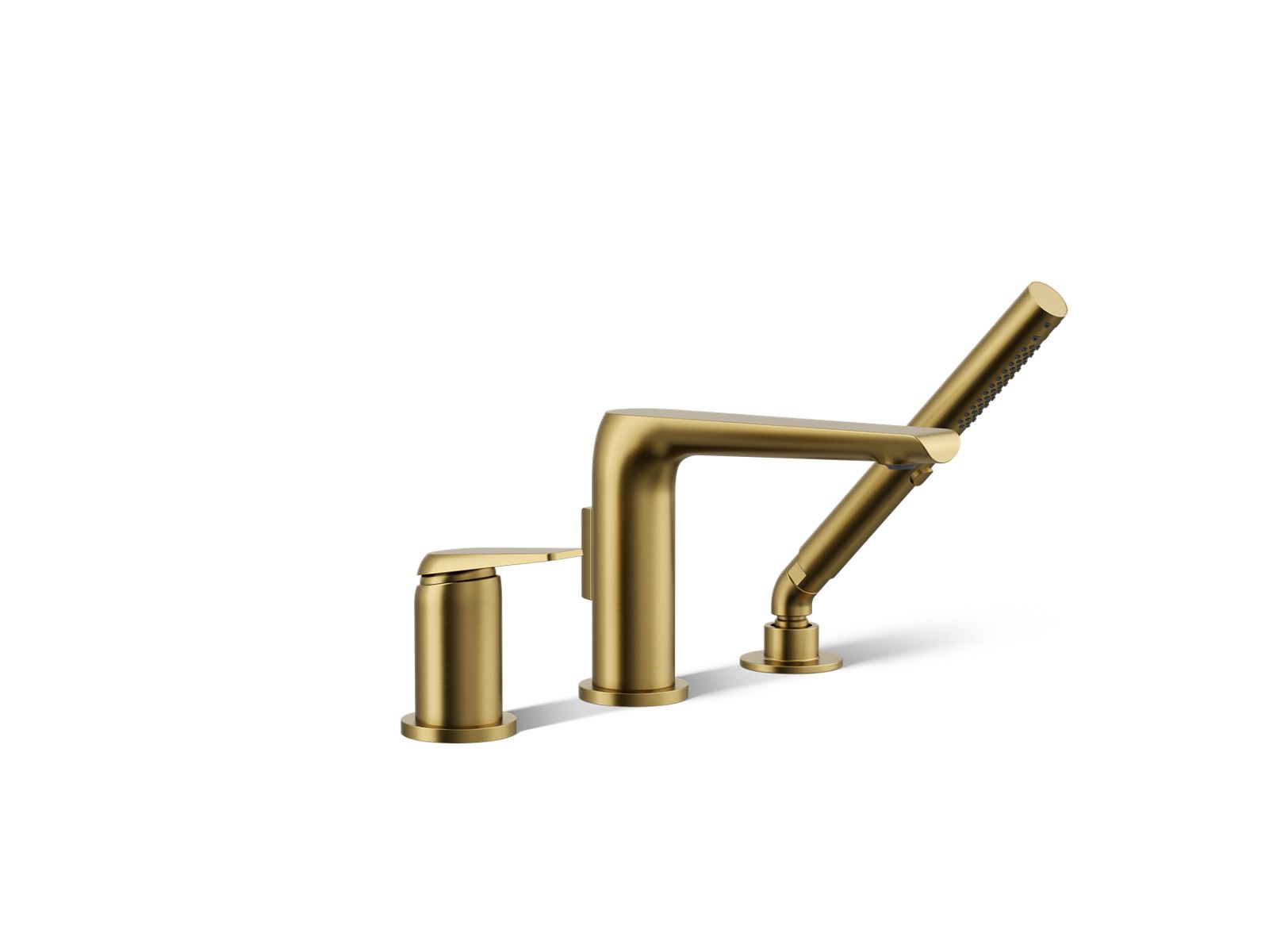Avid Deck-mount bath faucet with handshower