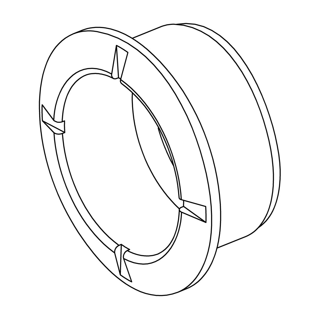 3/4 view of product
