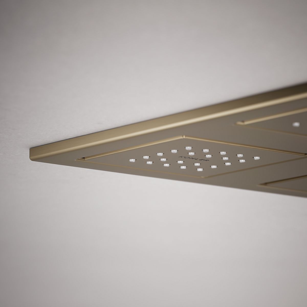 Watertile Rain Overhead Shower Panel with Four 22-Nozzle