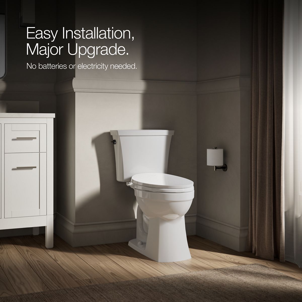 Up to 2 walls & multiple product categories visible, 2-point perspective