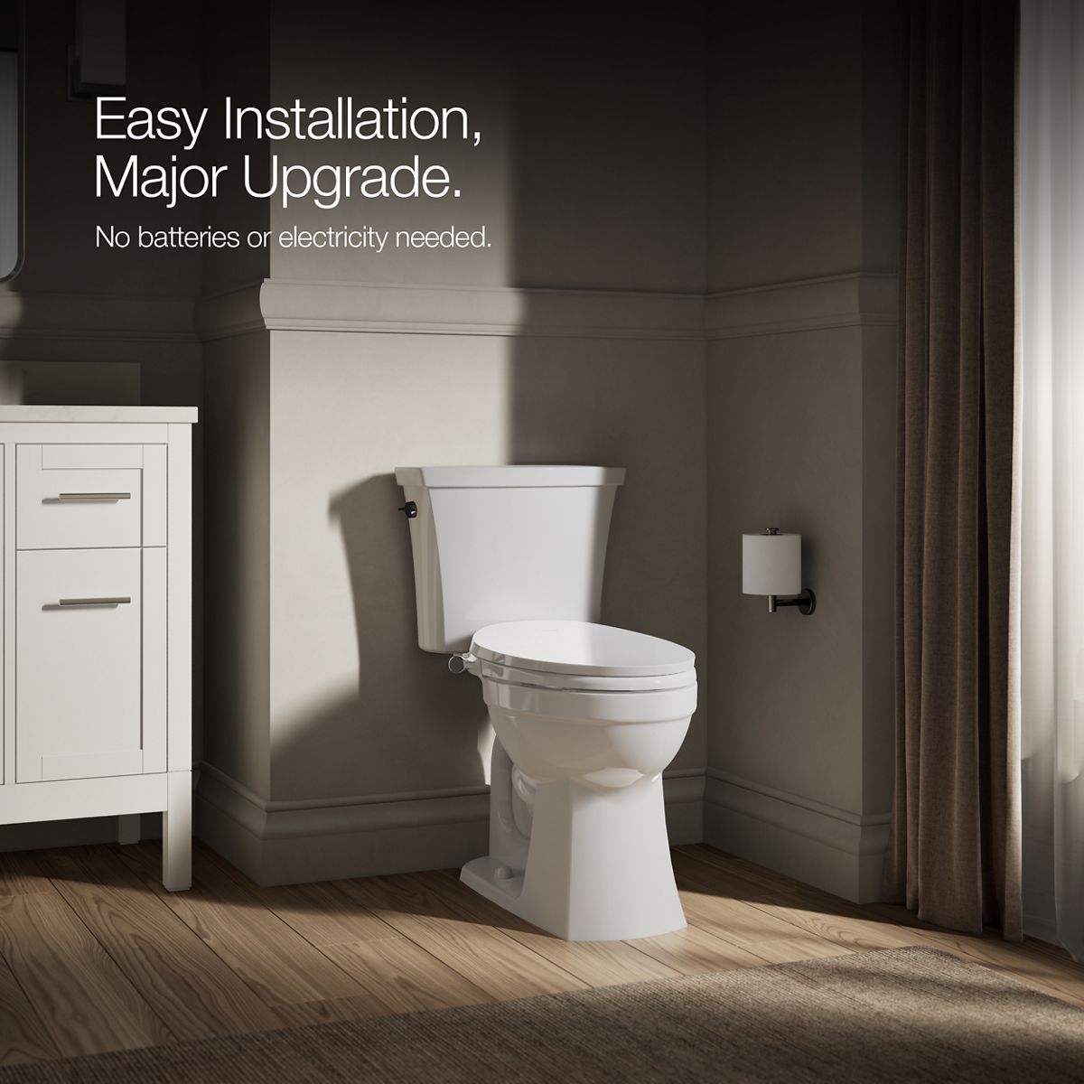 Up to 2 walls & multiple product categories visible, 2-point perspective