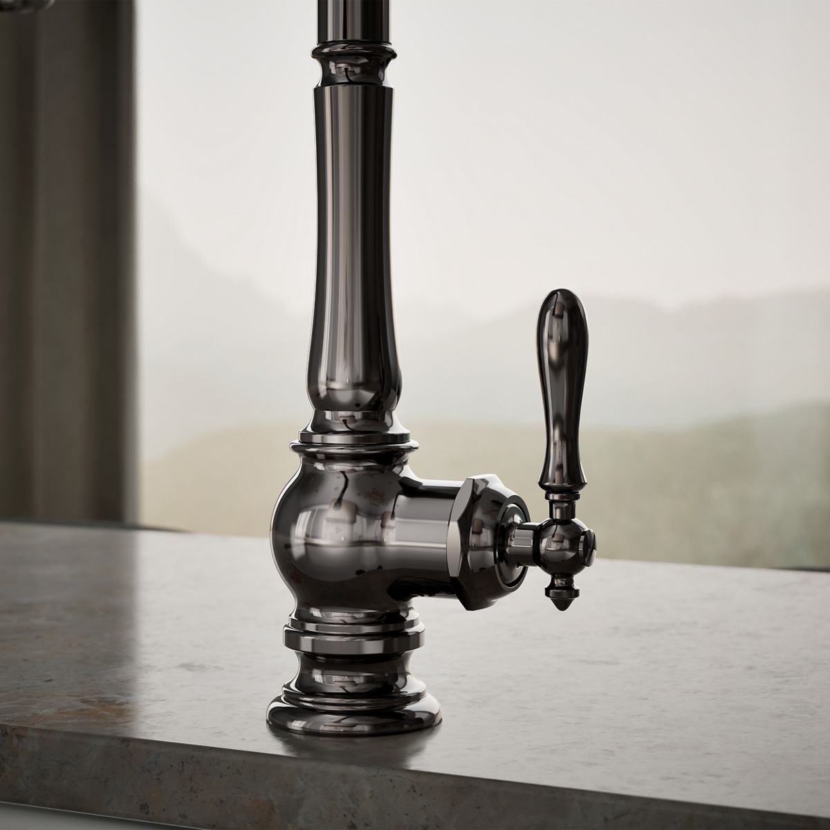 close-up view of product detail function