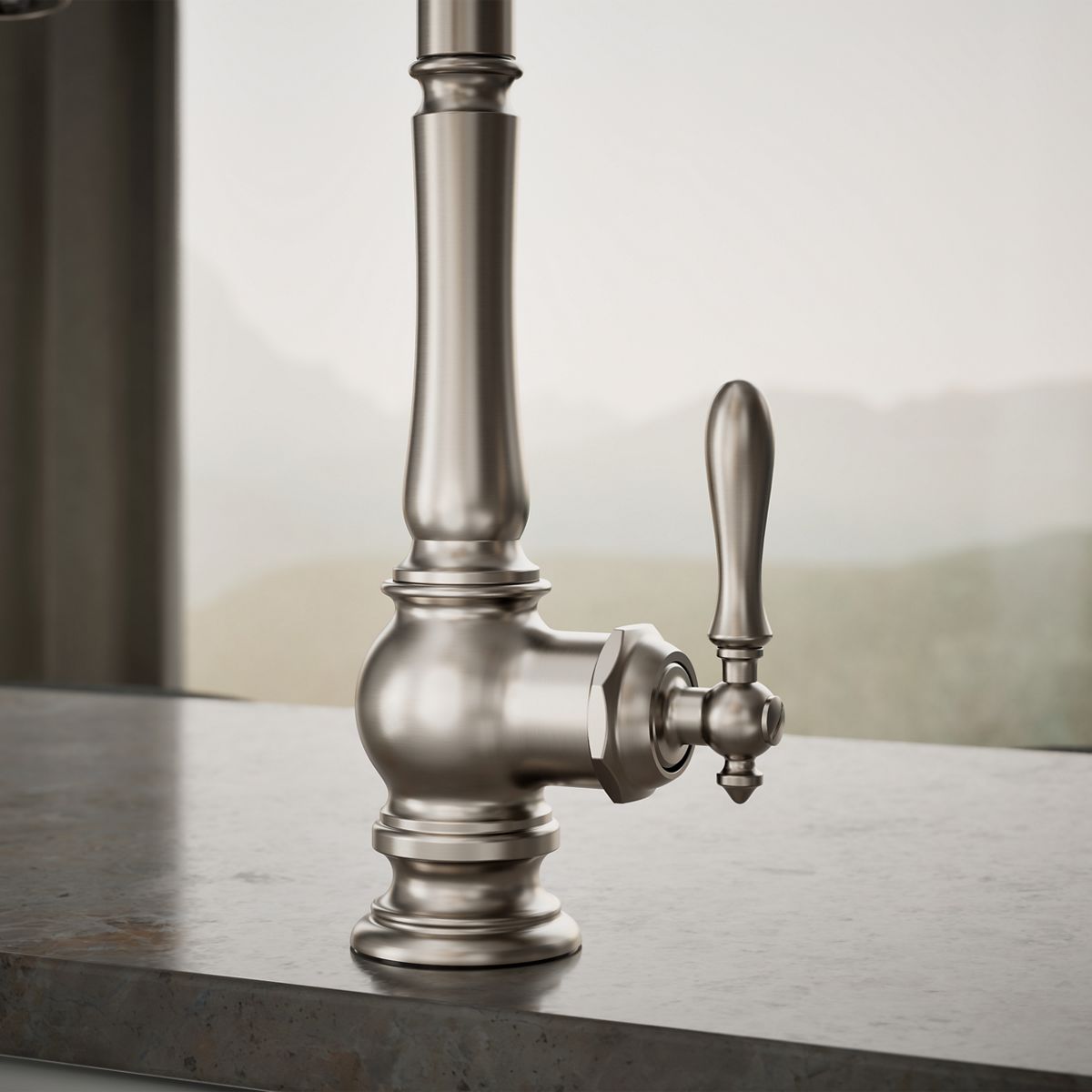 close-up view of product detail function