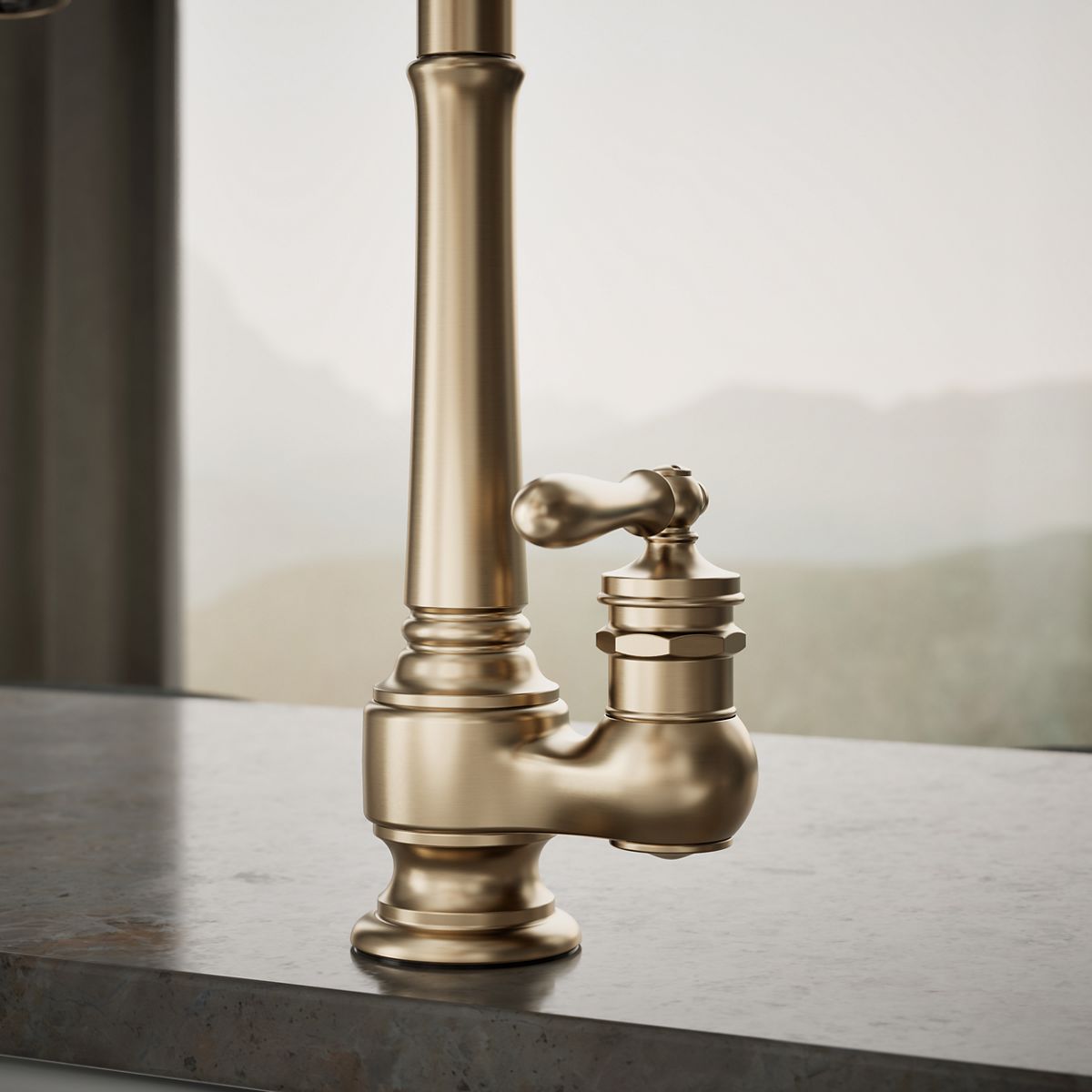 close-up view of product detail function
