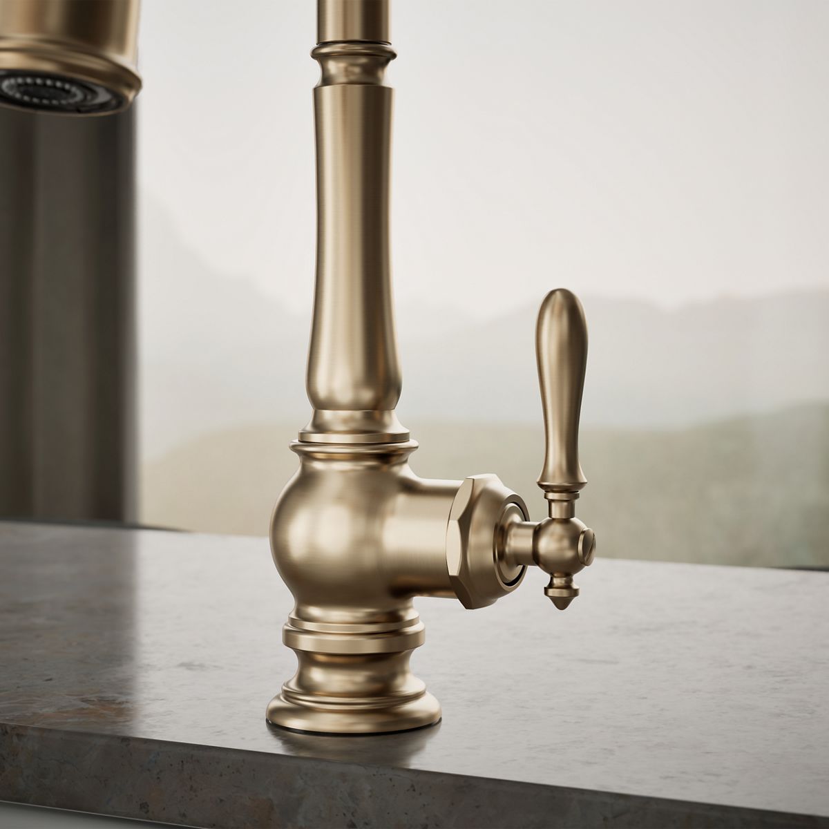 close-up view of product detail function