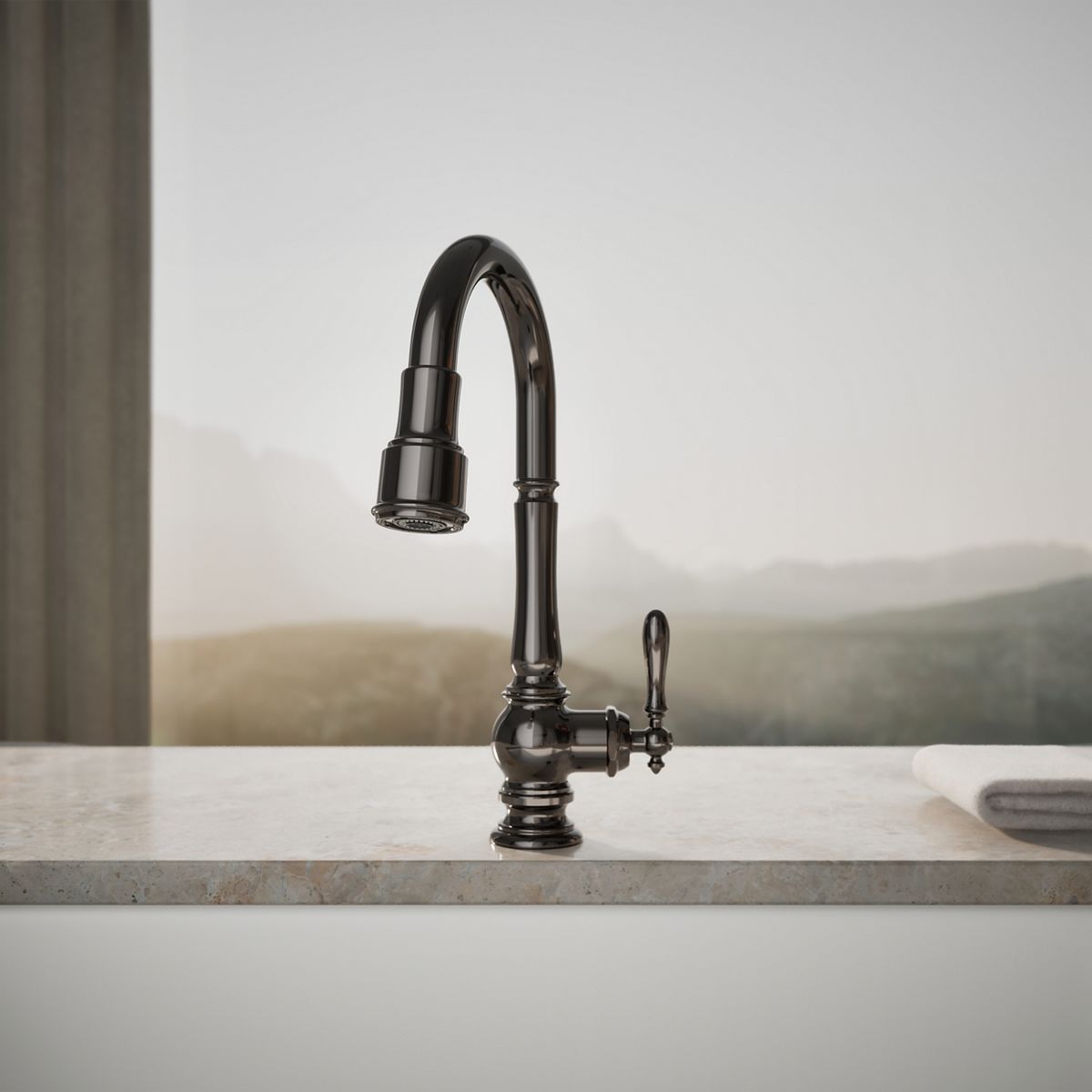 Artifacts Pull-Down Kitchen Sink Faucet | K-99261 | KOHLER