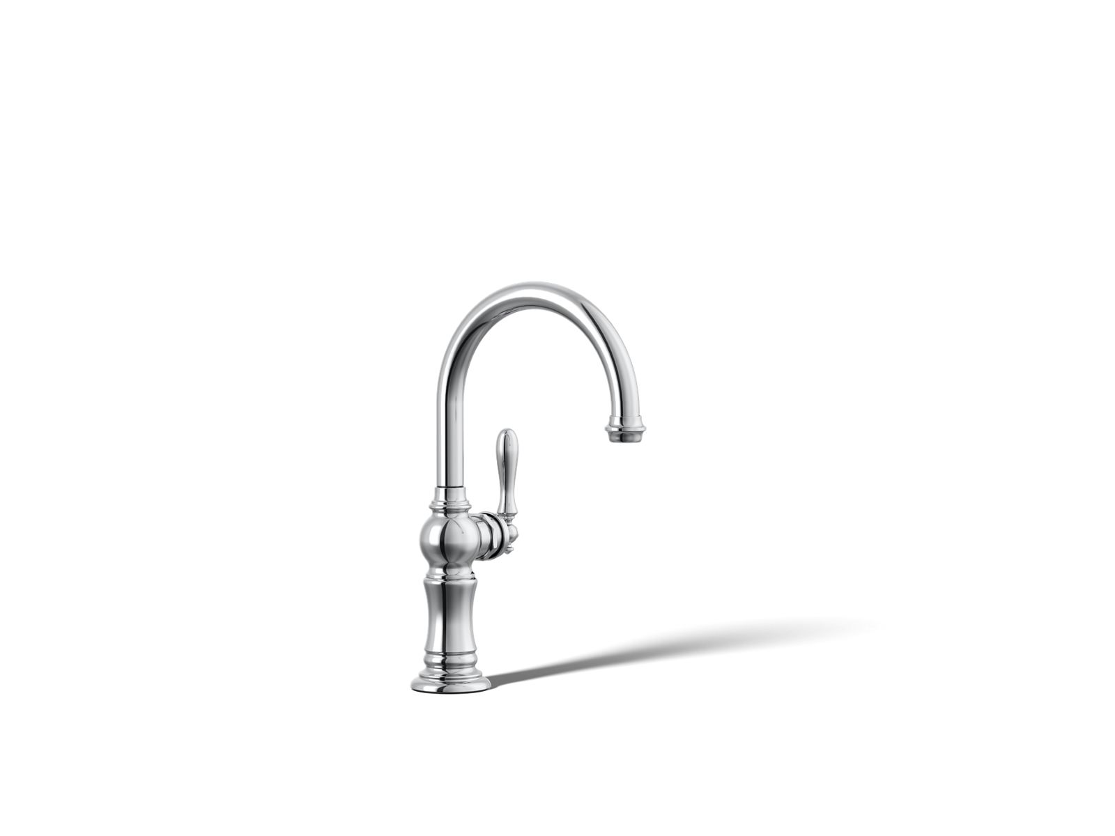 Artifacts Single-handle kitchen sink faucet
