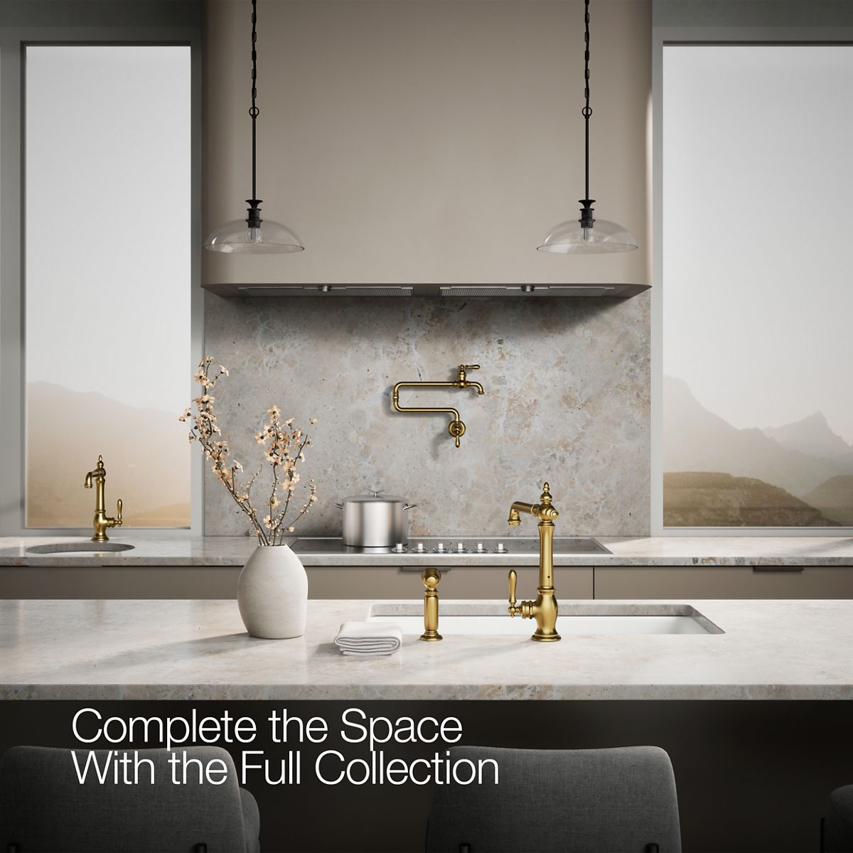 KOHLER | K-99265 | Artifacts Kitchen Faucet with Side spray