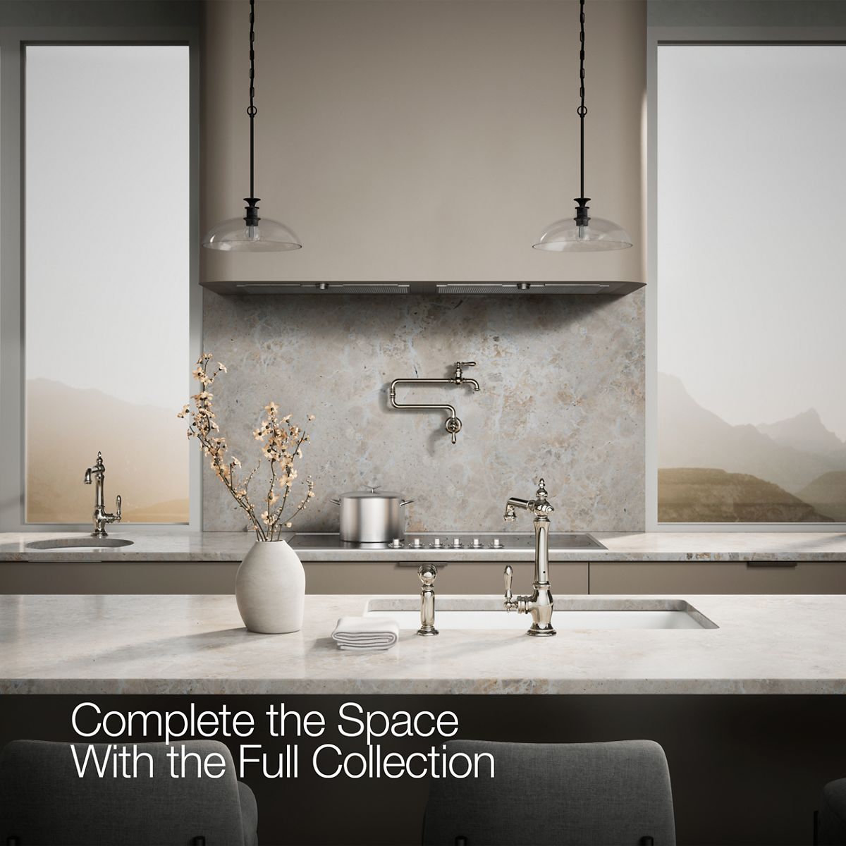 チノエンヴィ SP KOHLER | 99265 | Artifacts™| Single-handle kitchen sink faucet