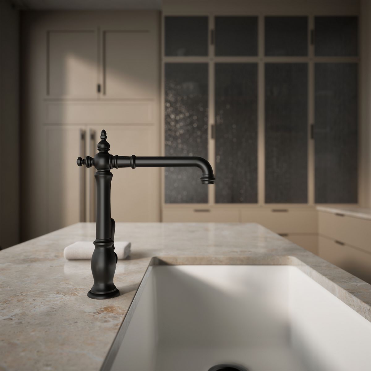 KOHLER | K-99266 | Artifacts Kitchen Faucet with Swing Spout