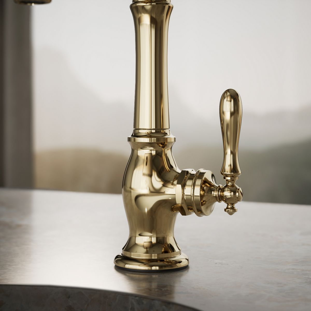 KOHLER | K-99267 | Artifacts Bar Sink Faucet with Swing Spout