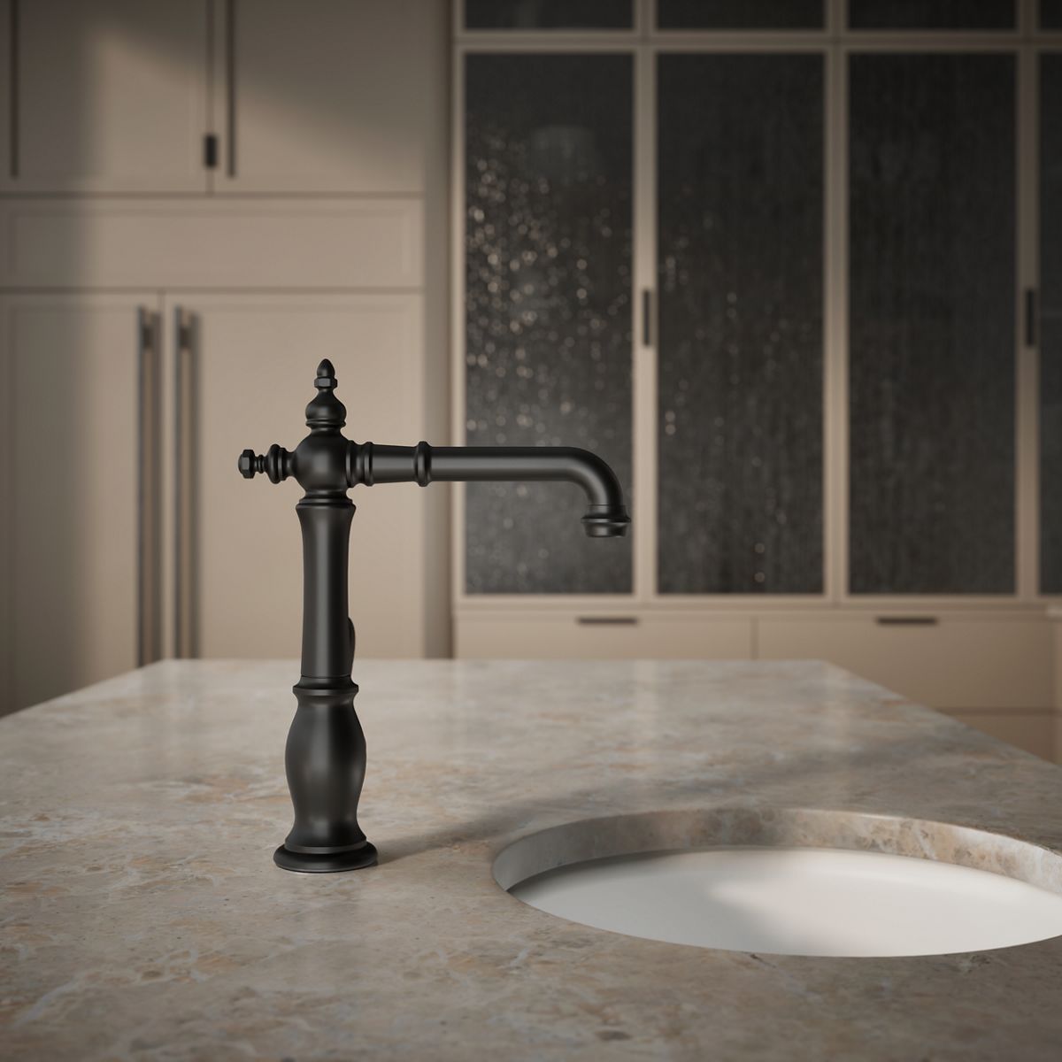 KOHLER | K-99267 | Artifacts Bar Sink Faucet with Swing Spout