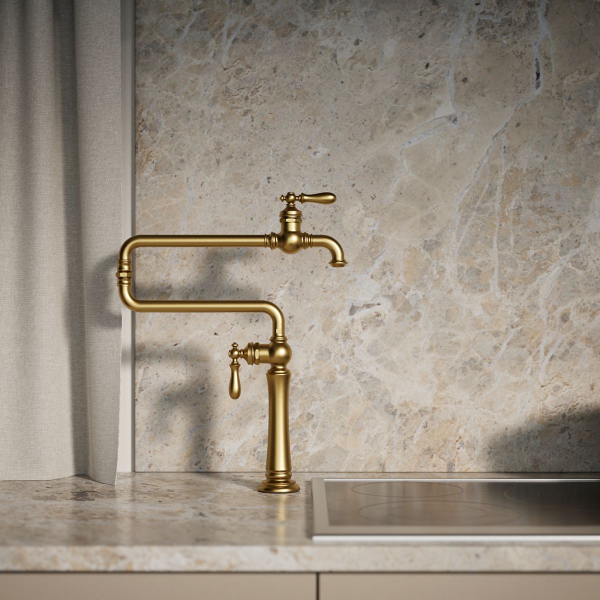 KOHLER | K-99271 | Artifacts Deck-Mount Pot Filler Faucet