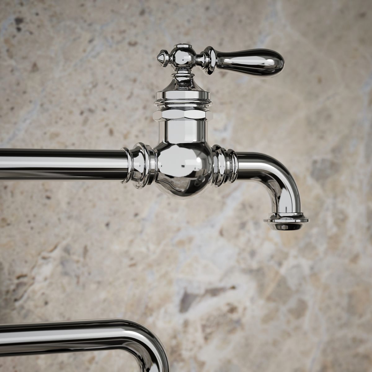 T.Aページ KOHLER | K-99271 | Artifacts Deck-Mount Pot Filler Faucet