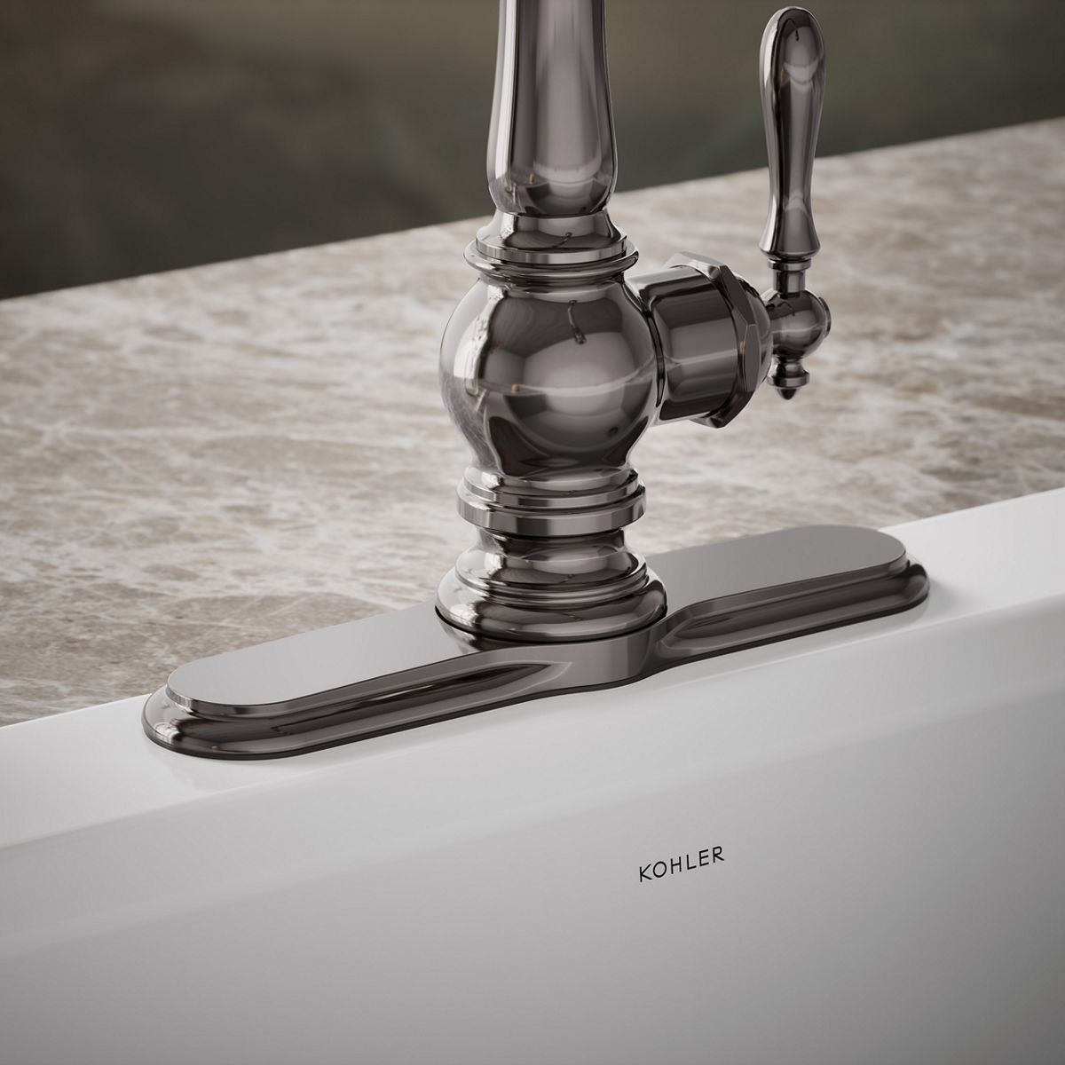 Kページ 3-Hole Kitchen Faucet Escutcheon | K-99272 | KOHLER