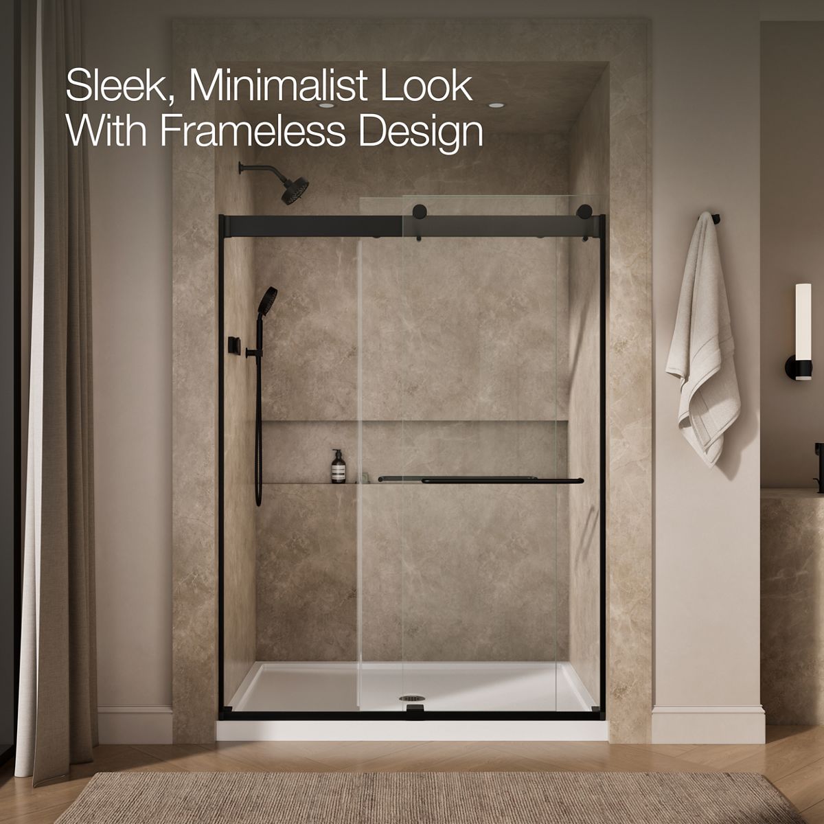 angled view, not straight-on, 1-point perspective, product in use
