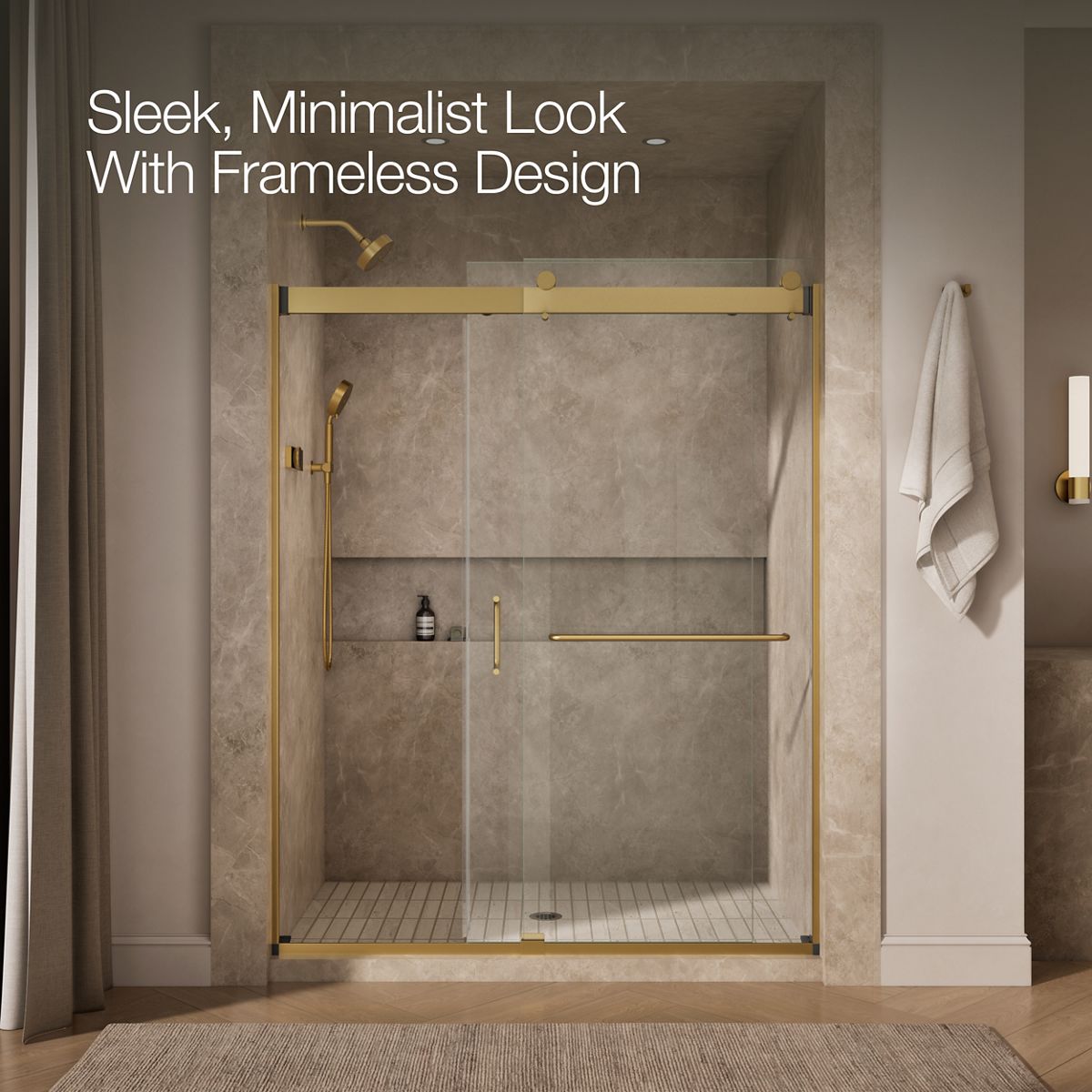 angled view, not straight-on, 1-point perspective, product in use