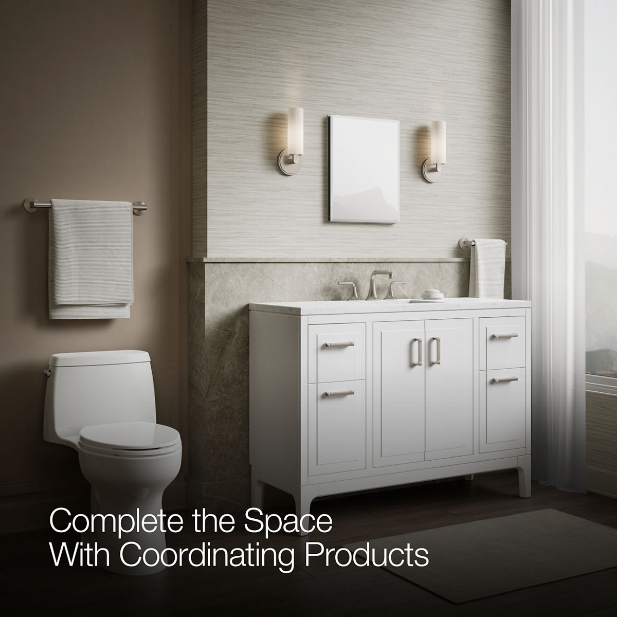 Up to 3 walls & multiple product categories visible