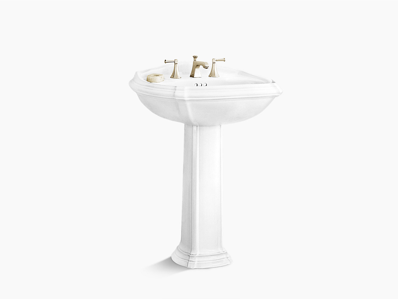 Kohler Memoirs Pedestal Sink 27 - Standard Pedestal Sink