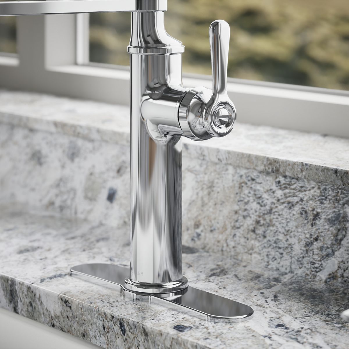 close-up view of product detail function