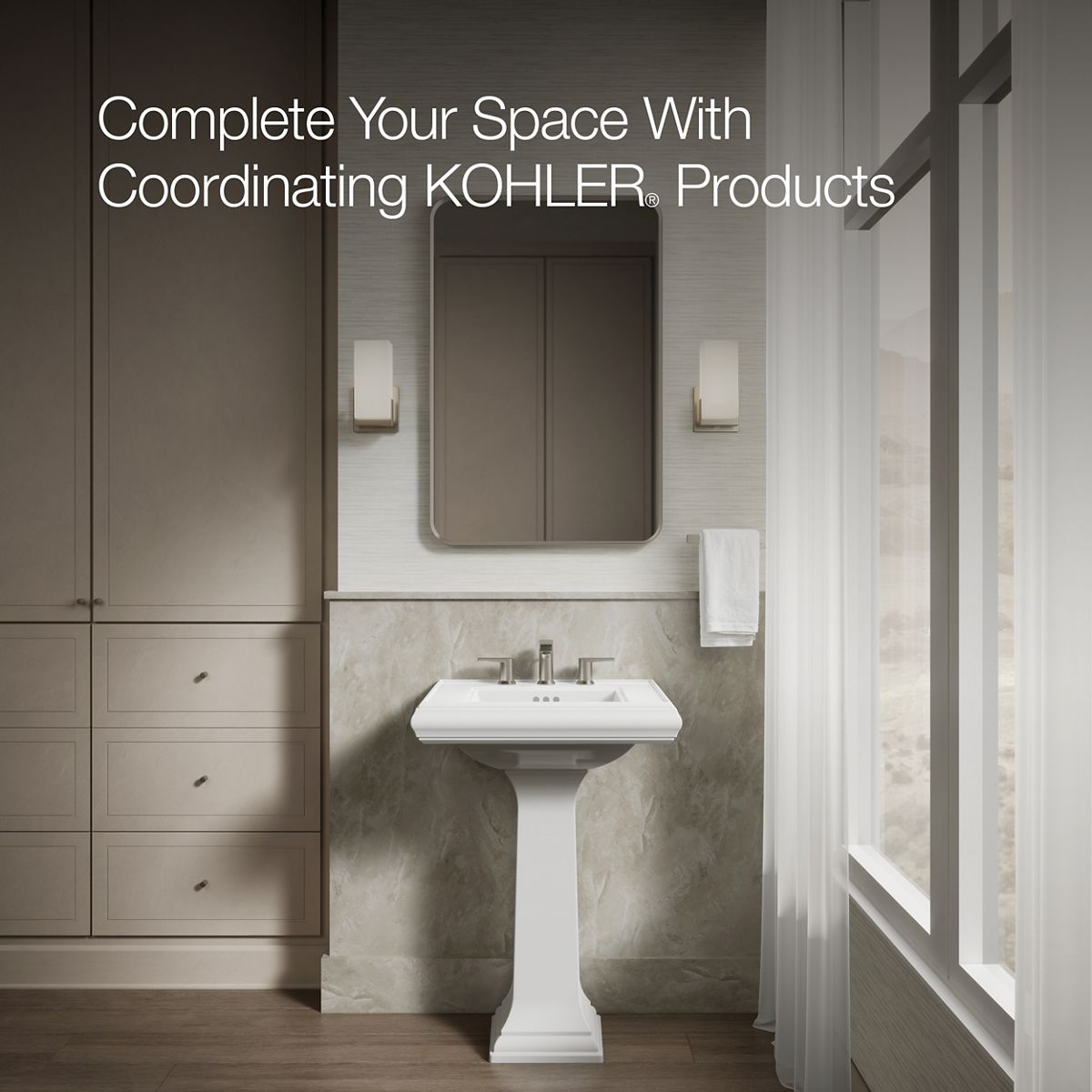 KOHLER | K-R2267 | Memoirs Sink Pedestal