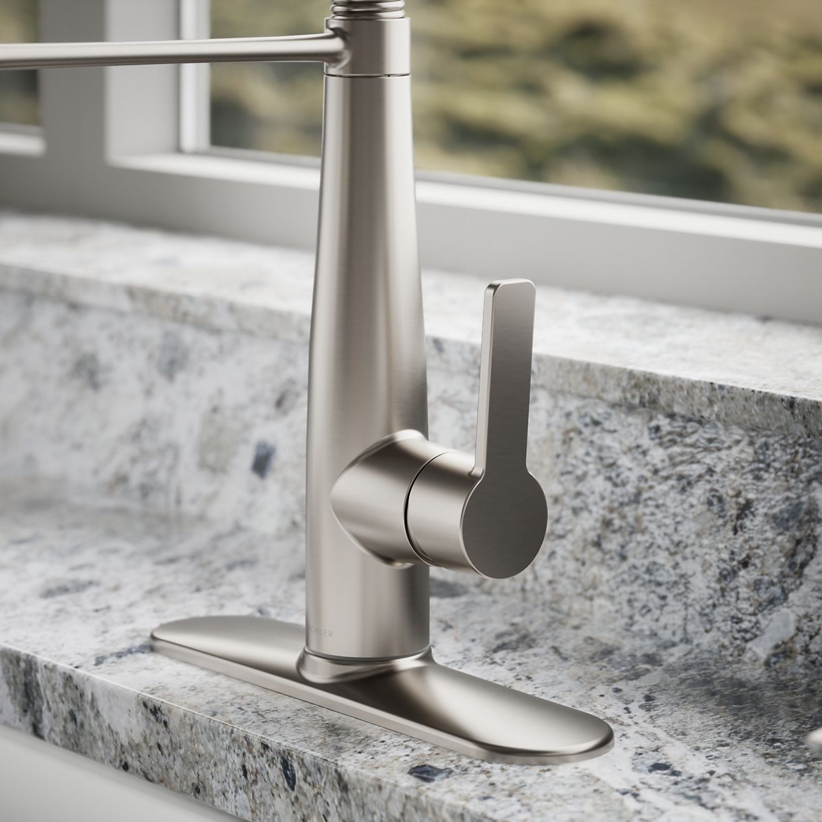 close-up view of product detail function