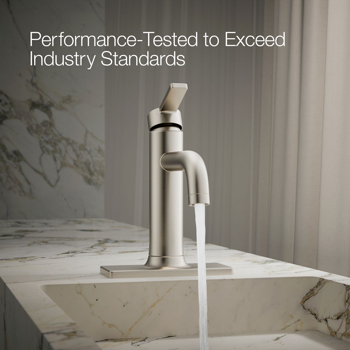 KOHLER | K-R22796-4D | Venza Single-Handle Bathroom Sink Faucet
